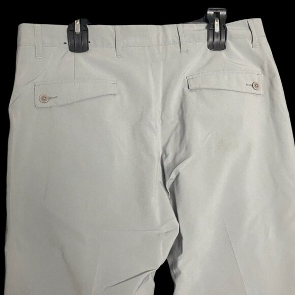 Devereux Proper Threads Mens Gray Athletic Fit Casual Chino Dress Pants Size 34 - Picture 4 of 7